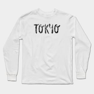 Tokyo City Night View Long Sleeve T-Shirt